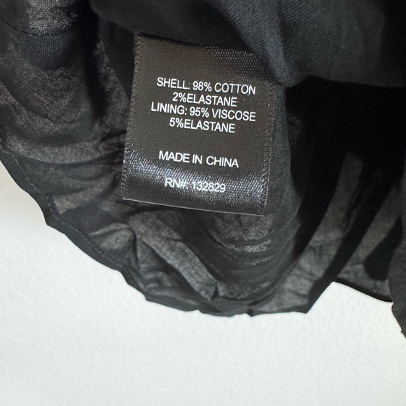 Tularosa Women's Donna Black Fit & Flare Smocked Mini Dress Size XS - Picture 8 of 9